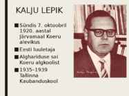 Pagulaskirjandus - Kalju Lepik #5