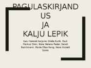 Pagulaskirjandus - Kalju Lepik