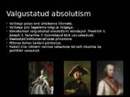 Valgustus ja valgustatud absolutism #7