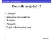 Projekti kavandamine #17