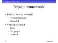 Projekti kavandamine #20