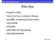 Projekti kavandamine #30