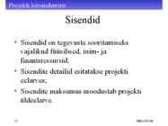 Projekti kavandamine #10
