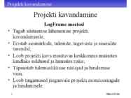 Projekti kavandamine