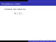 Kordamine kompleksarv #9