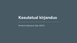 Tänapäeva Perekond Eestis #12