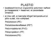 TKM-toiduga kokkupuutuvad materjalid ja esemed #18