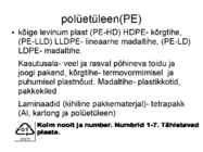 TKM-toiduga kokkupuutuvad materjalid ja esemed #19