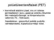 TKM-toiduga kokkupuutuvad materjalid ja esemed #20