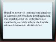 Majanduse mõisted #4