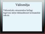 Majanduse mõisted #10