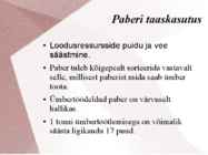 Taaskasutamine #5