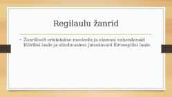 Regilaul #8