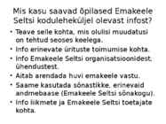 Kuidas ja millega on tagatud hool eesti keeles #8