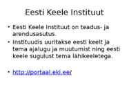 Kuidas ja millega on tagatud hool eesti keeles #9