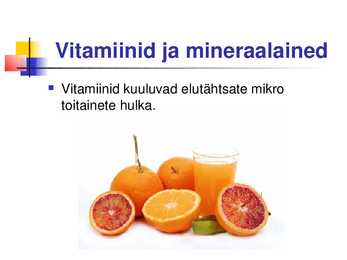 Tervislik toitumine #8