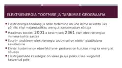 Elektroenergeetika #9