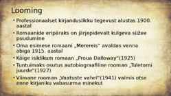 Modernism - Virginia Woolf - Sergei Saal #6