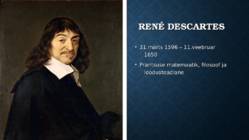 Rene Descartes ja Baruch Spinoza #2