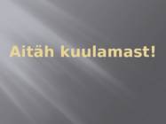 Läänerindel muutuseta slaidid #8