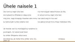 Armastusluule #9