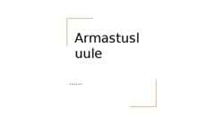 Armastusluule