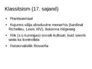 Klassitsismi ja baroki võrdlus #3