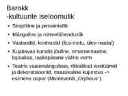 Klassitsismi ja baroki võrdlus #4