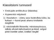 Klassitsismi ja baroki võrdlus #6
