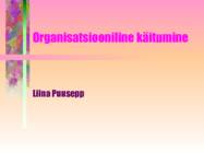 Organisatsiooniline käitumine