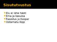 Käed eemale õnnest #5