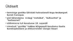 Gooti kunst - powerpoint #2