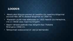 Lesotho-kultuuriajalugu #4