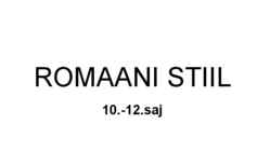 Kunstiajalugu-Gootika ja romaani stiili arhitektuuri ja skulptuuride näited #2
