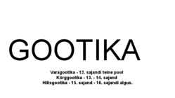 Kunstiajalugu-Gootika ja romaani stiili arhitektuuri ja skulptuuride näited #15