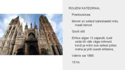 Kunstiajalugu-Gootika ja romaani stiili arhitektuuri ja skulptuuride näited #20