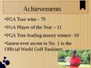 Child prodigy - Tiger Woods #6