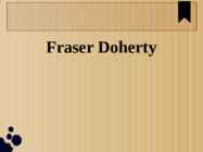 Young entrepreneur - Fraser Doherty