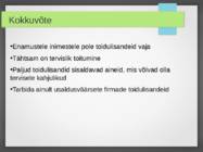 Toidulisandid #6