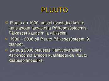 Pluuto #2