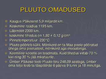 Pluuto #9