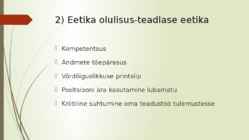 Eetika teadustöös #4
