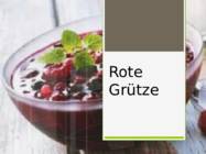Rote Grütze esitlus saksa toidust