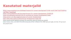 Maailma arengu ebaühtlus #20