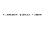 Finantsarvestus #32