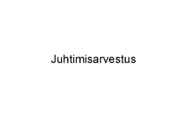 Finantsarvestus