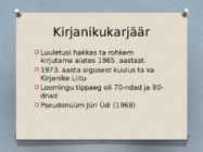 Juhan viidingu elulugu #3