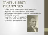 HENRIK VISNAPUU eluloo ettekanne #5