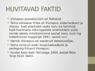 HENRIK VISNAPUU eluloo ettekanne #6