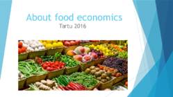 Food economics